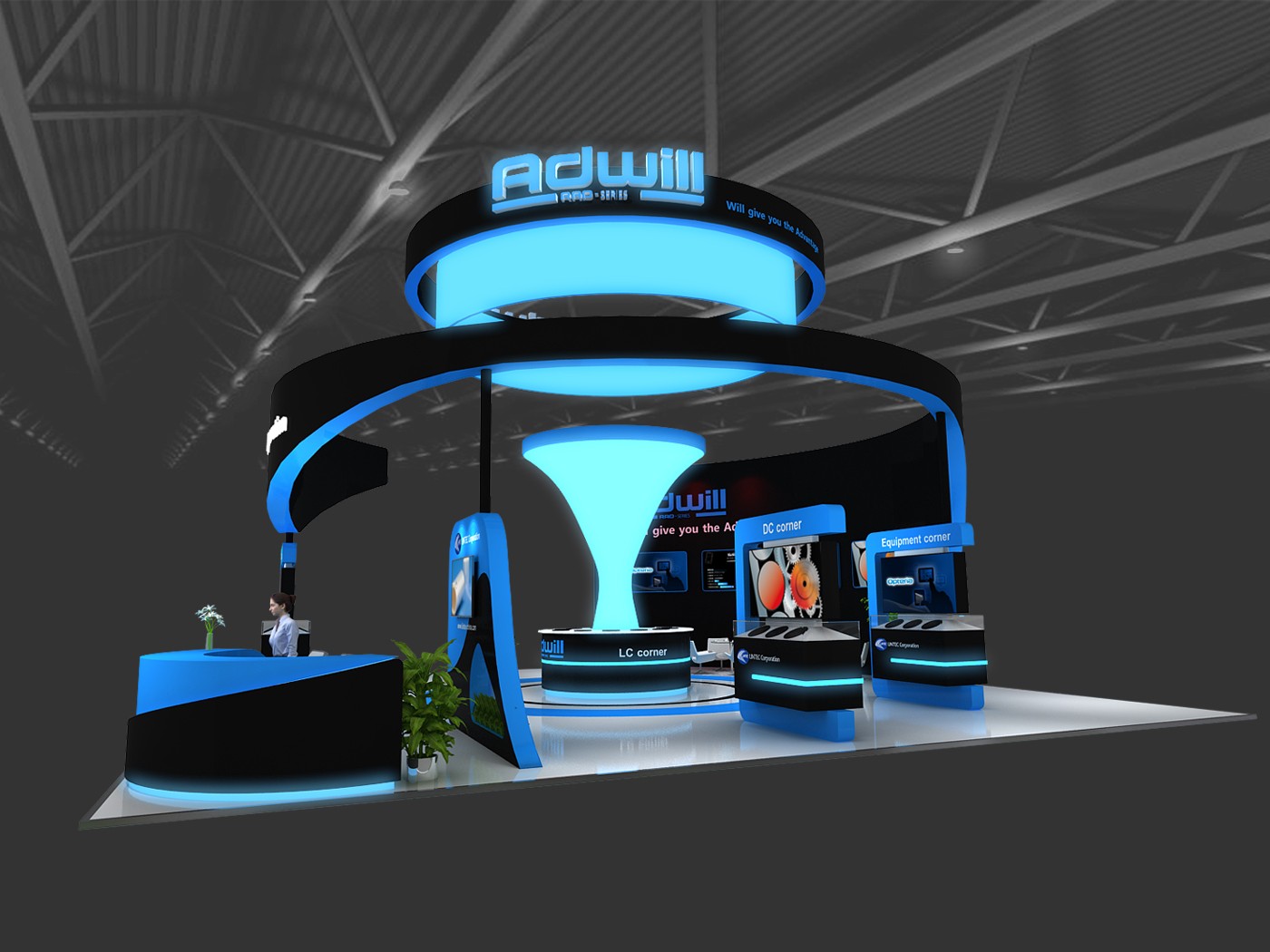 LINTEC 琳得科展臺設(shè)計方案