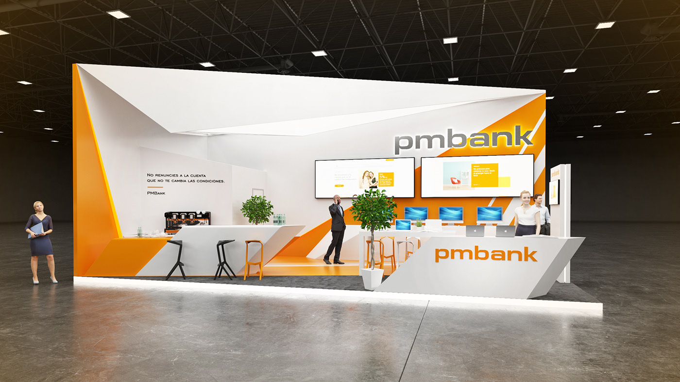 兩面開(kāi)口展臺(tái)設(shè)計(jì)