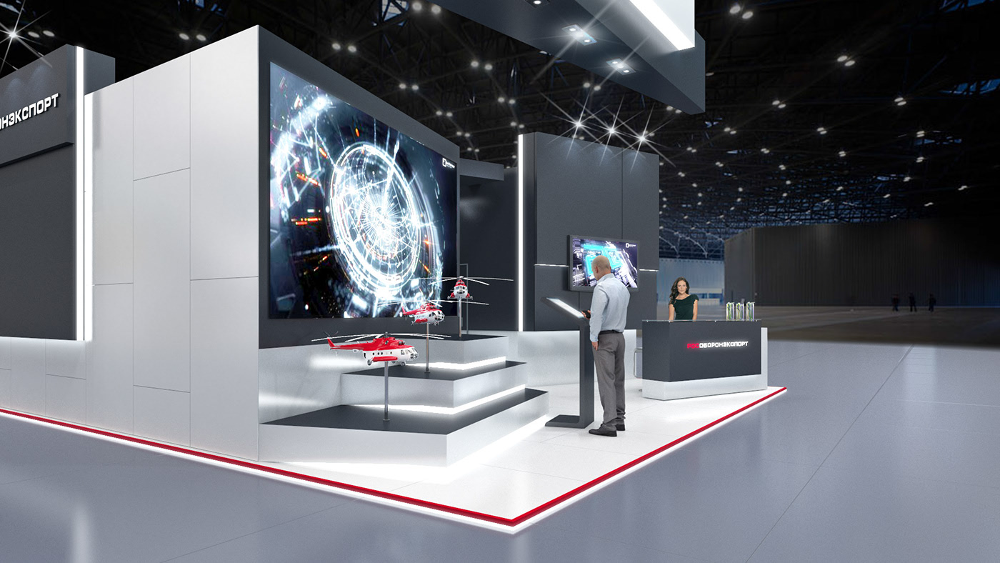 國外吊點(diǎn)展臺(tái)設(shè)計(jì)案例