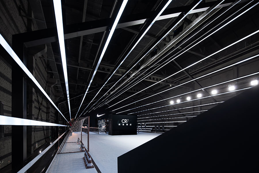 2018耐克室內(nèi)展臺(tái)設(shè)計(jì)方案