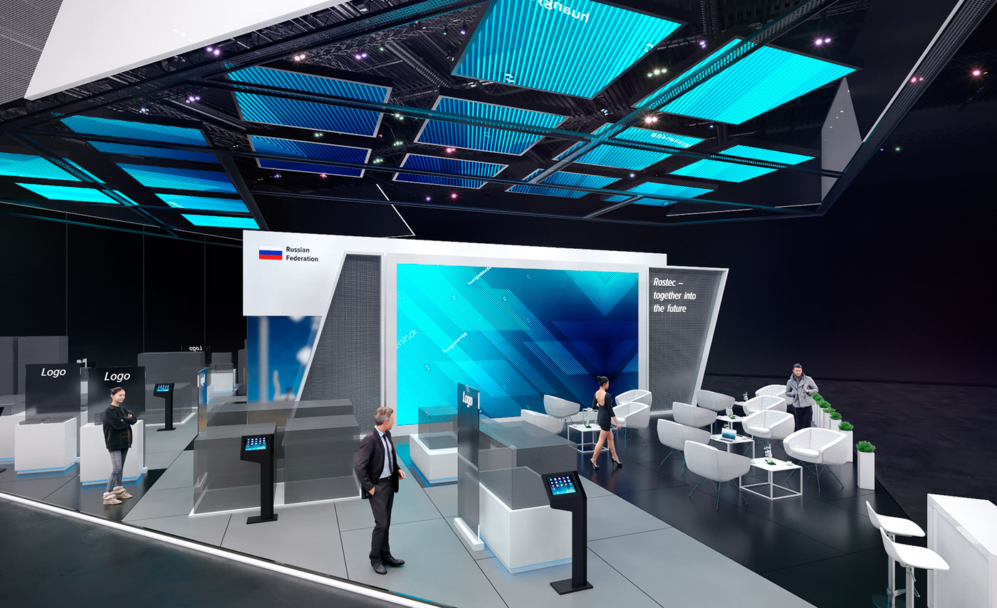 Rostec展臺細(xì)節(jié)