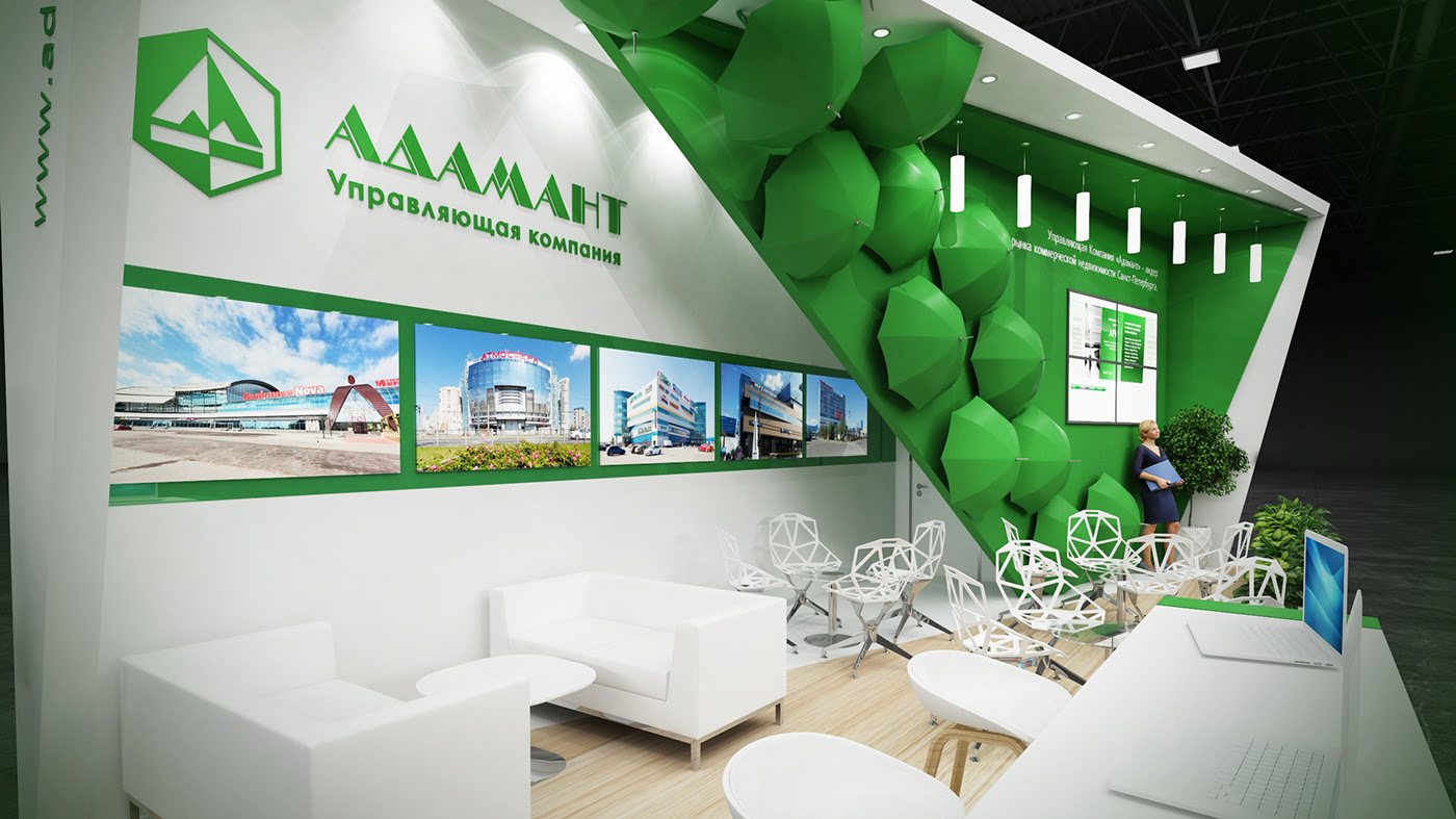 三面開口展臺設(shè)計(jì)搭建