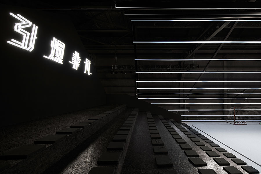 2018耐克室內(nèi)展臺(tái)設(shè)計(jì)方案