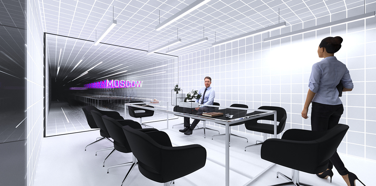 Moscow展會(huì)展臺設(shè)計(jì)